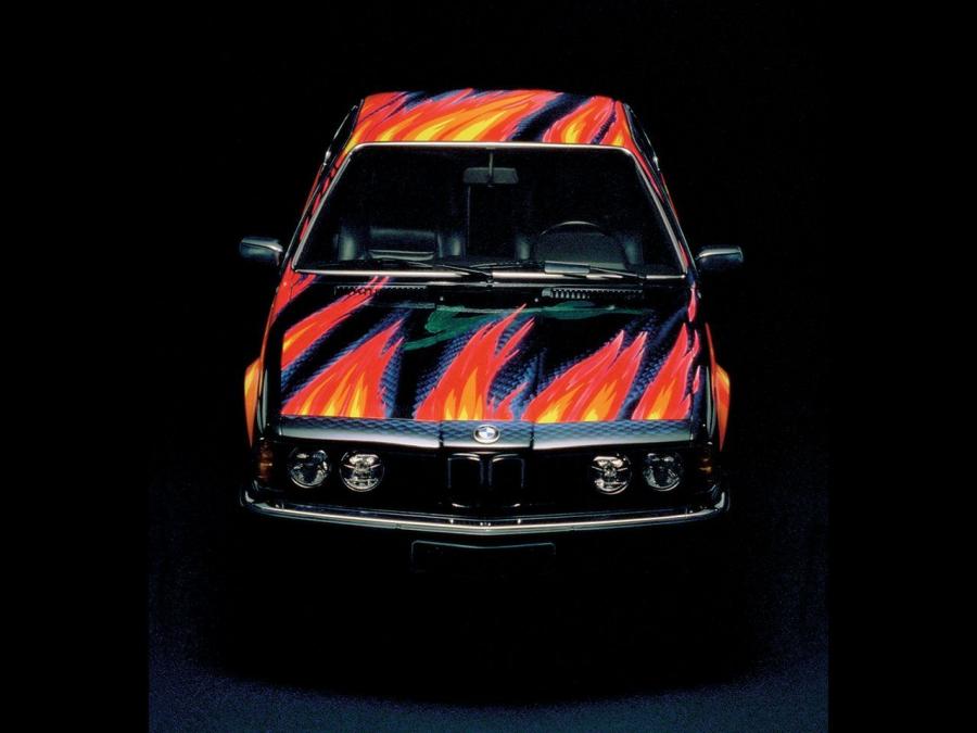 BMW 635 CSi Art Car by Ernst Fuchs 1982 года  (фото 7 из 8)